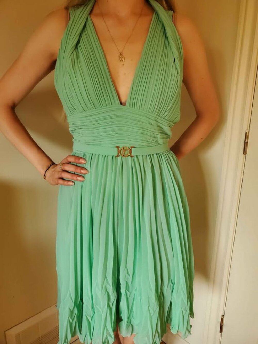 Cocktail dress Versace size 8, new with tag